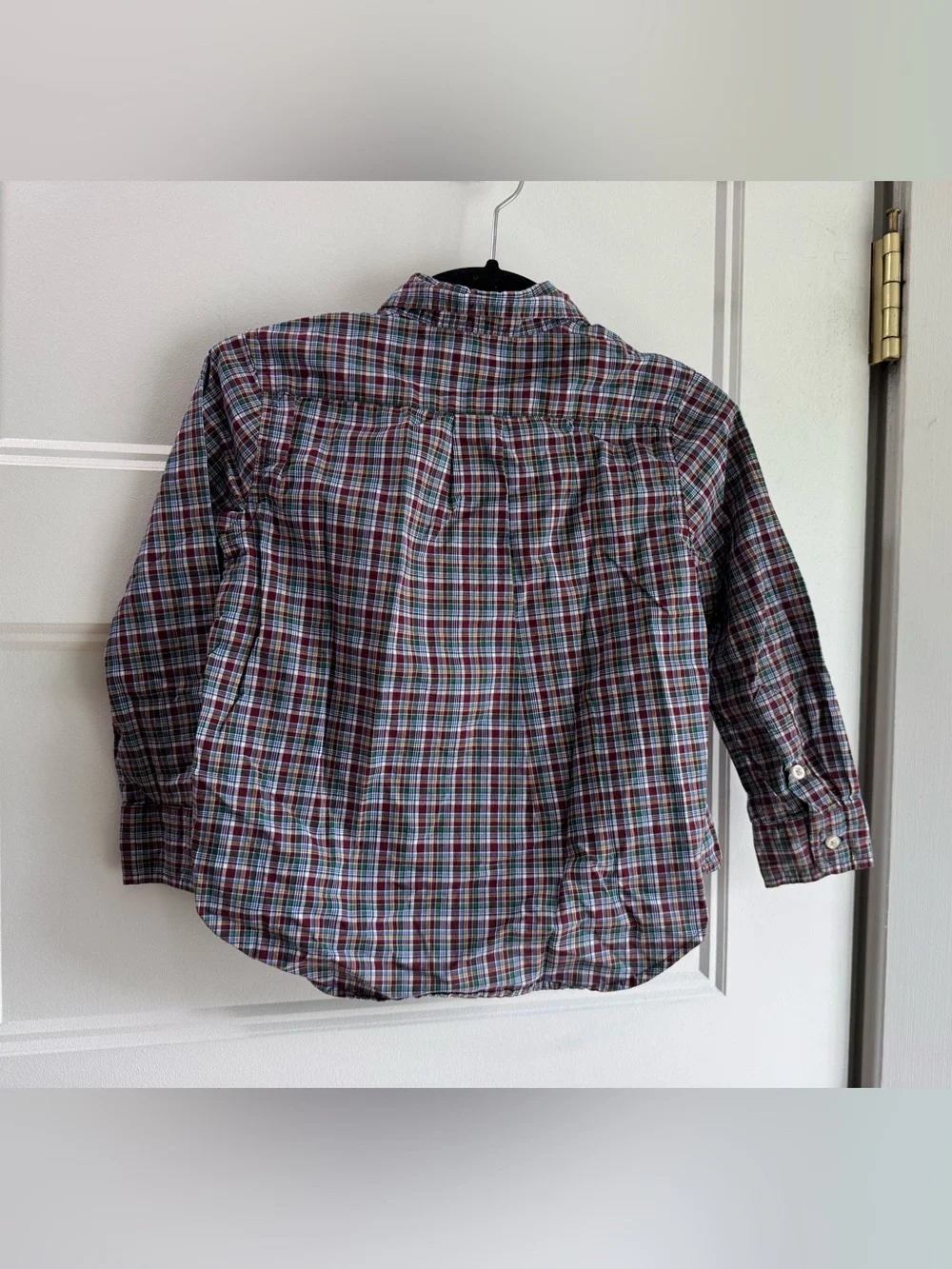 Ralph Lauren 4T Plaid Button up